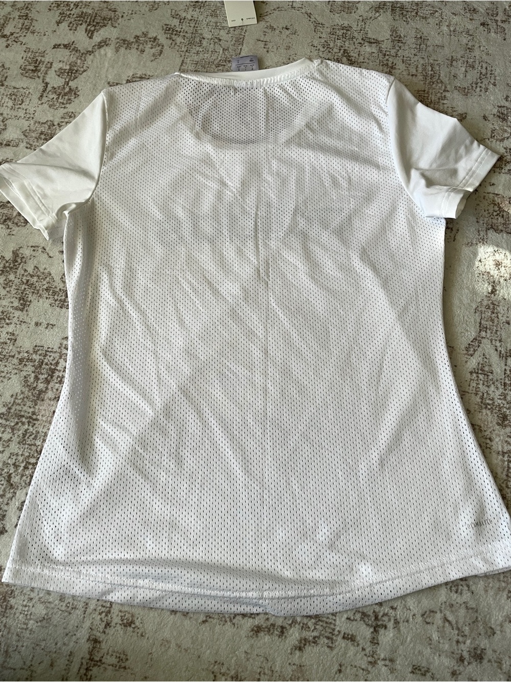 adidas White Short-Sleeve Logo Tee - Picture 2 of 3